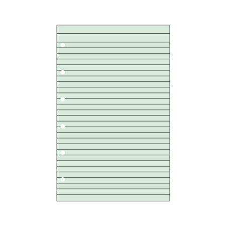 Contax Φύλλα Σημειώσεων Πράσινα με Γραμμές