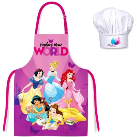 Disney Princesseses Παιδικό Σετ Μαγειρικής 2τμχ.