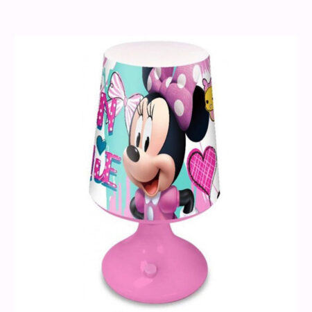 Disney Minnie Mouse LED Μίνι Πορτατίφ-Φωτιστικό Κομοδίνου