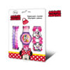 Disney Minnie Παιδικό Σετ Ρολόι–Βραχιόλια