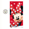 Disney Minnie Mouse Βαμβακερή Βελουτέ Πετσέτα Θαλάσσης-Μπάνιου