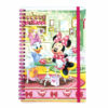 Disney Minnie Mouse Τετράδιο Σπιράλ Με Λάστιχο, 60 φύλλων Α5