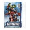 Marvel Avengers Σημειωματάριο Α5 με λάστιχο, 80 φύλλων