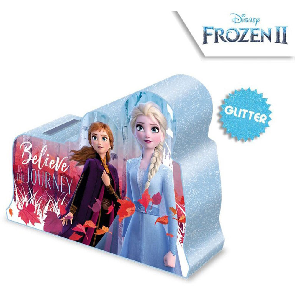 Disney Frozen Κουμπαράς με Glitter 