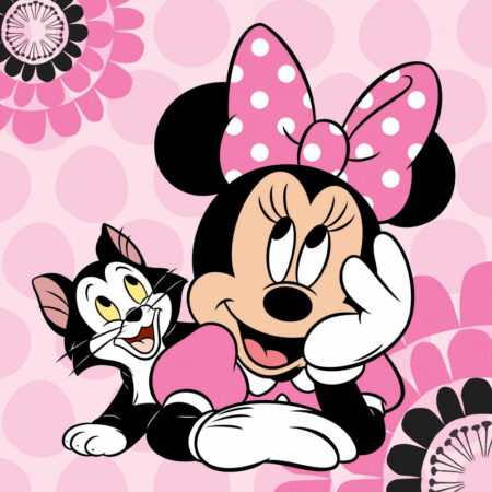 Disney Minnie Mouse Μαγική Βαμβακερή Πετσέτα Χεριών 50543