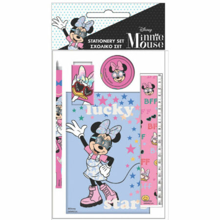 Disney Minnie Mouse Σετ Γραφικής Ύλης 5τμχ.