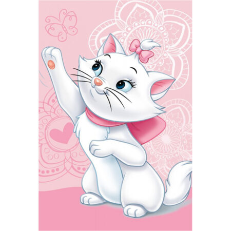 Disney Marie Cat Fleece Βελουτέ Κουβέρτα 51505