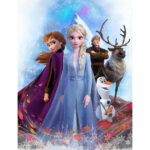 Disney Frozen Fleece Βελουτέ Κουβέρτα 50304